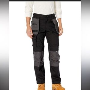 Caterpillar MEN'S H2O DEFENDER WORK PANTS black 44x34 NWOT